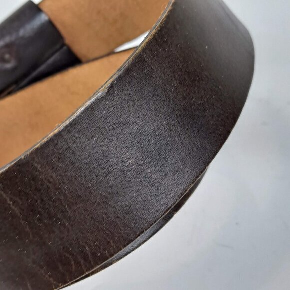 Anne Klein for Calderon Size Medium Brown Leather Belt Style 8943 NWT main image 6